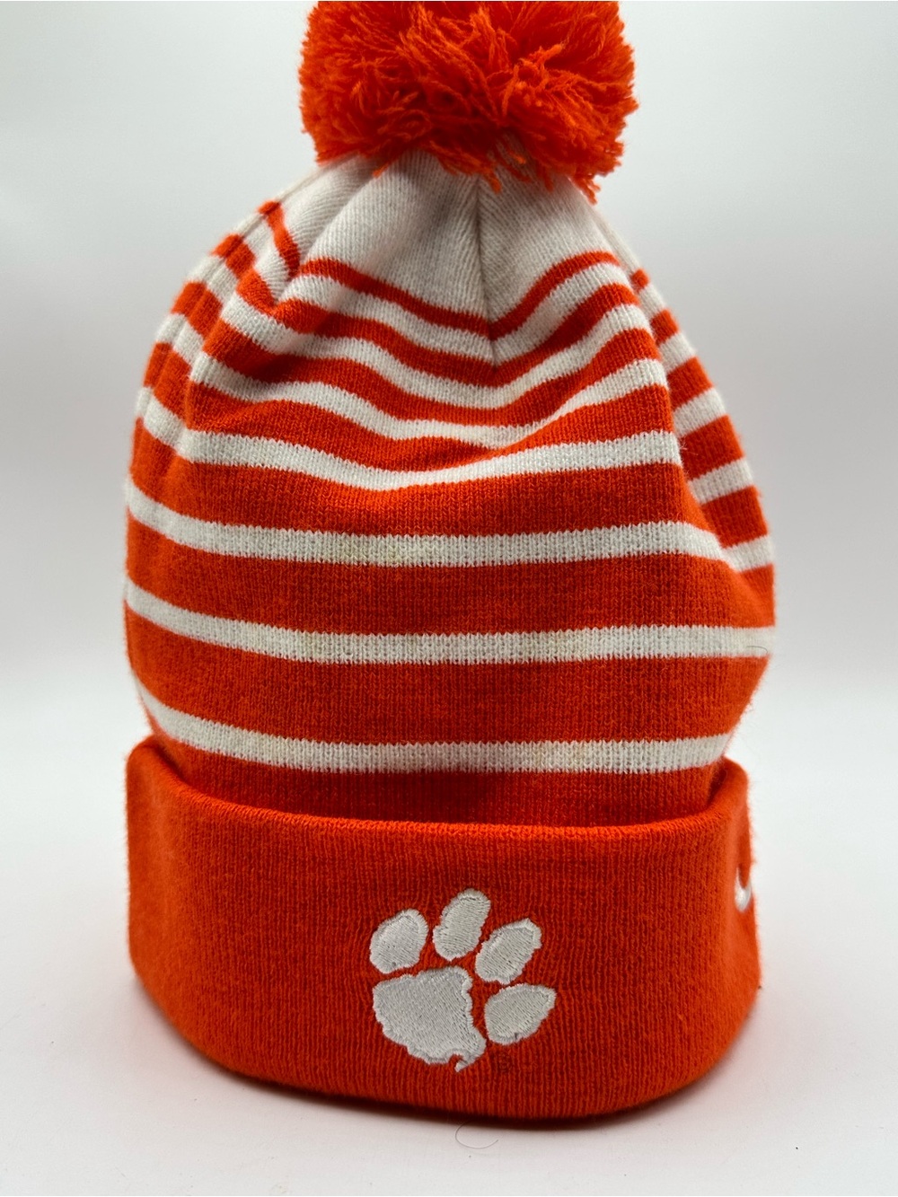 Nike Clemson Tigers Winter Beanie One Size Orange